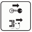 Remove key and disconnect spark plugs